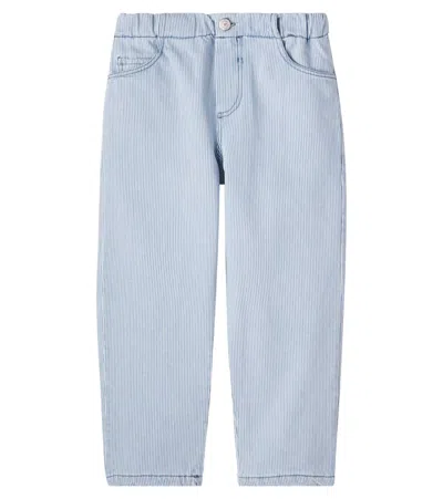 Cozmo Kids' Echo Striped Jeans In Blue