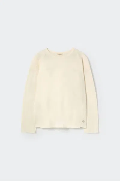 Cozmo Kid's Soft Warm Jersey Tee In White