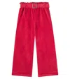 Cozmo Lima Cotton Corduroy Pants In Red
