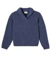 Cozmo Palermo Wool-blend Sweater In Blue