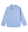 Cozmo Turin Cotton Flannel Shirt In Blue