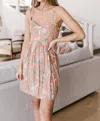 Cozy Casual Afternoon Tea Dress In Multi