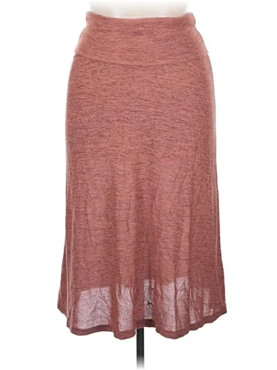 Pre-owned Cozy Casuals Casual Skirt In Brown
