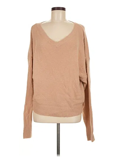 Pre-owned Cozy Casuals Pullover Sweater In Brown