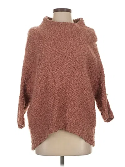 Pre-owned Cozy Casuals Pullover Sweater In Brown