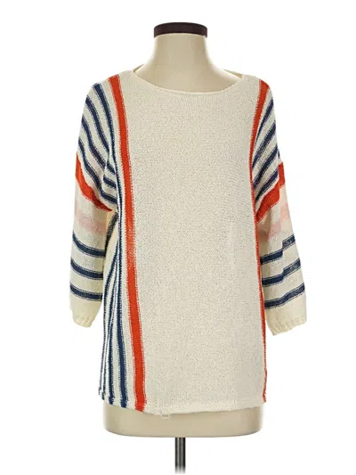 Cozy Casuals Pullover Sweater In Ivory