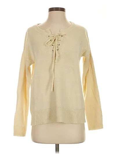 Pre-owned Cozy Casuals Pullover Sweater In Ivory