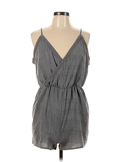 Pre-owned Cozy Casuals Romper In Gray