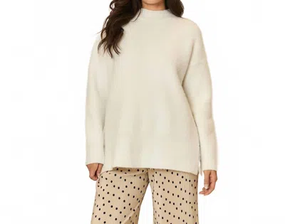 Cozy Co. Knit Oversize Sweater In Cream In White
