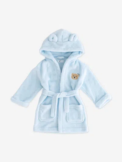 Cozy Crew Club Kids'  Boys Cozy Bear Hooded Dressing Gown In Multi