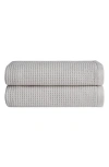 Cozy Earth 2-pack Waffle Hand Towel In Gray