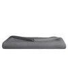 Cozy Earth Flat Sheet, King In Charcoal
