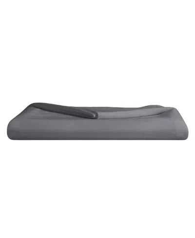 Cozy Earth Flat Sheet, Twin In Charcoal