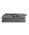 Cozy Earth Sheet Set, Full In Charcoal