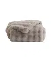 Cozy Earth Bubble Cuddle Throw Blanket In Light Grey