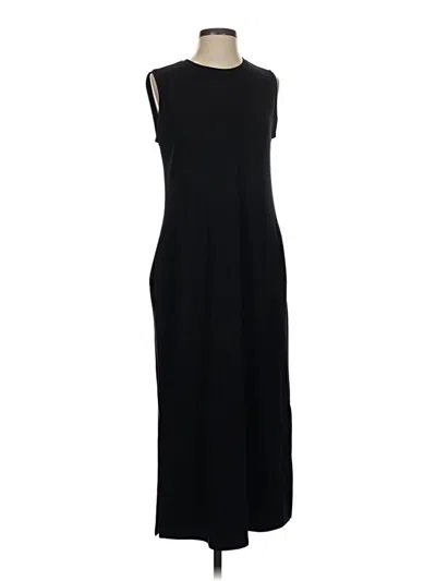 Pre-owned Cozy Earth Casual Dress In Black