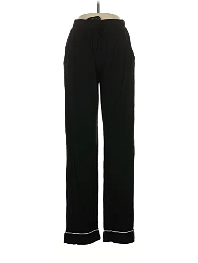 Pre-owned Cozy Earth Casual Pants In Black