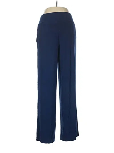 Pre-owned Cozy Earth Casual Pants In Blue