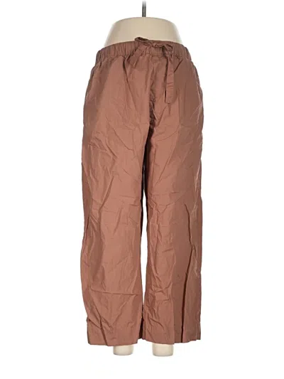 Pre-owned Cozy Earth Casual Pants In Brown