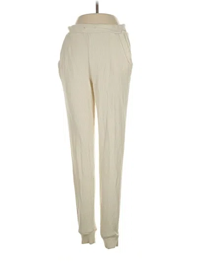 Pre-owned Cozy Earth Casual Pants In Ivory