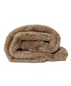 Cozy Earth Cuddle Blanket, Queen In Walnut