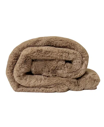 Cozy Earth Cuddle Blanket, Queen In Walnut