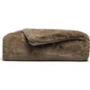 Cozy Earth Extra Weight Cuddle Blanket In Brown