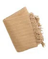 Cozy Earth Florence Blanket In Brandy