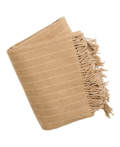 Cozy Earth Florence Blanket In Brandy