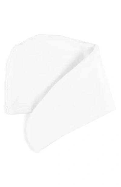 Cozy Earth Luxe Hair Towel In White