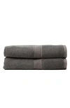 Cozy Earth Luxe Set Of 2 Bath Sheets
