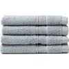 Cozy Earth Luxe Set Of 4 Washcloths In Blue