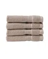 Cozy Earth Luxe Washcloths, Set Of 4 In Sand