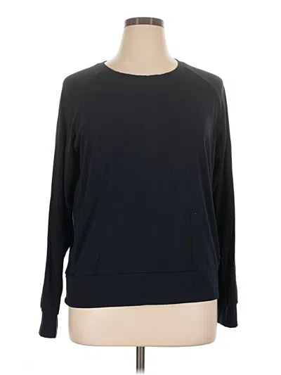 Pre-owned Cozy Earth Pullover Sweater In Black
