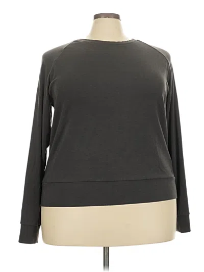 Pre-owned Cozy Earth Pullover Sweater In Gray