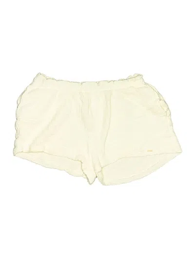Pre-owned Cozy Earth Shorts In Ivory