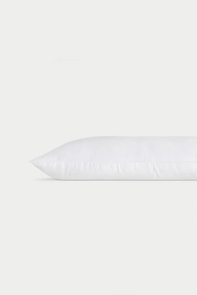 Cozy Earth Silk Pillow In White