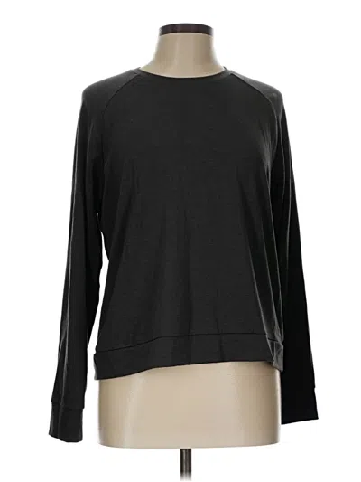 Pre-owned Cozy Earth Sweatshirt In Black