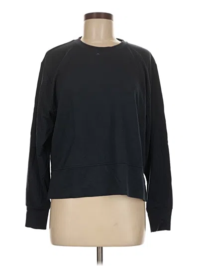 Pre-owned Cozy Earth Sweatshirt In Black