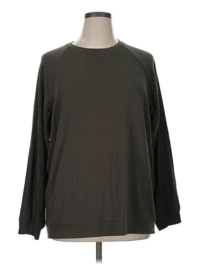 Pre-owned Cozy Earth Sweatshirt In Gray