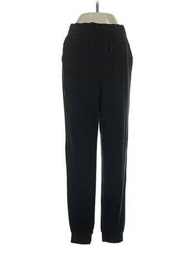 Pre-owned Cozy Earth Track Pants In Black