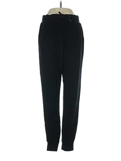 Pre-owned Cozy Earth Track Pants In Black