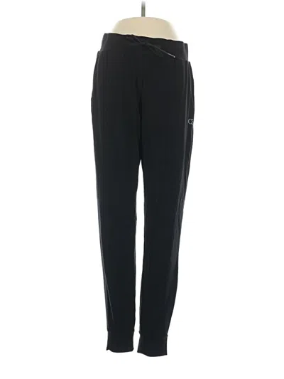 Pre-owned Cozy Earth Track Pants In Black