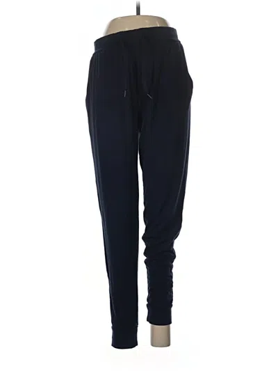 Pre-owned Cozy Earth Track Pants In Blue