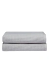 Cozy Earth Waffle Bath Sheet In Gray