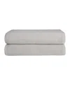 Cozy Earth Waffle Bath Sheets, Set Of 2 In Light Grey