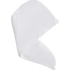 Cozy Earth Waffle Terry Hair Towel In White