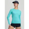 Cozy Zero 100% Merino Lightweight Soft L/s Crew In Blue