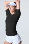 Cozy Zero Performawool Aero Weight Tee In Black