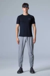 Cozy Zero Tech Merino Light Weight Daily Tee In Black